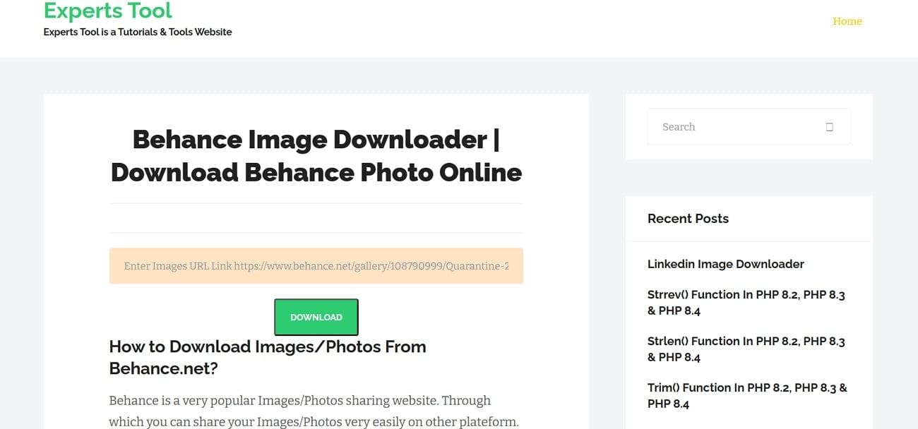 expert tools video downloader