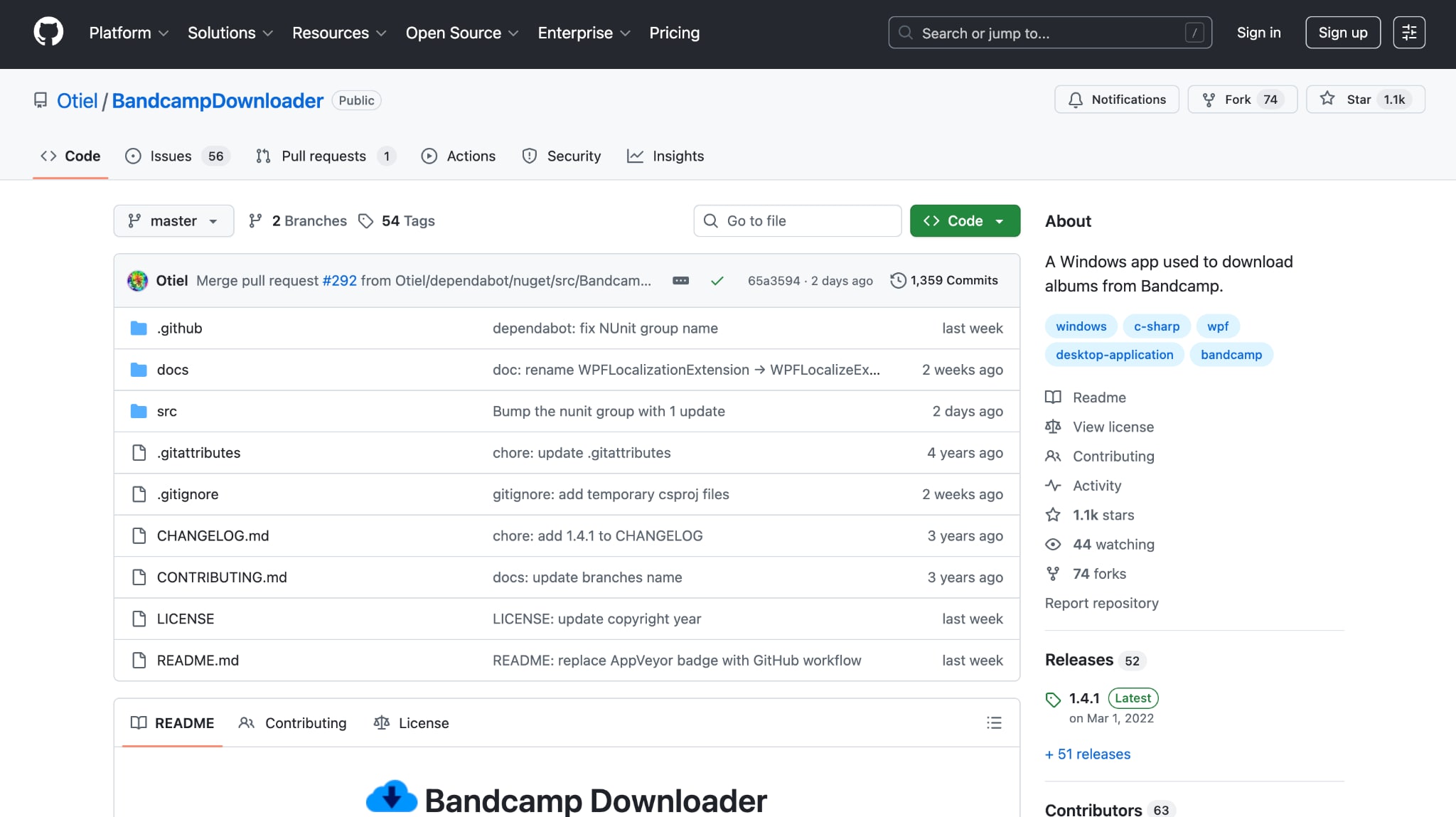 bandcampdownloader for desktop
