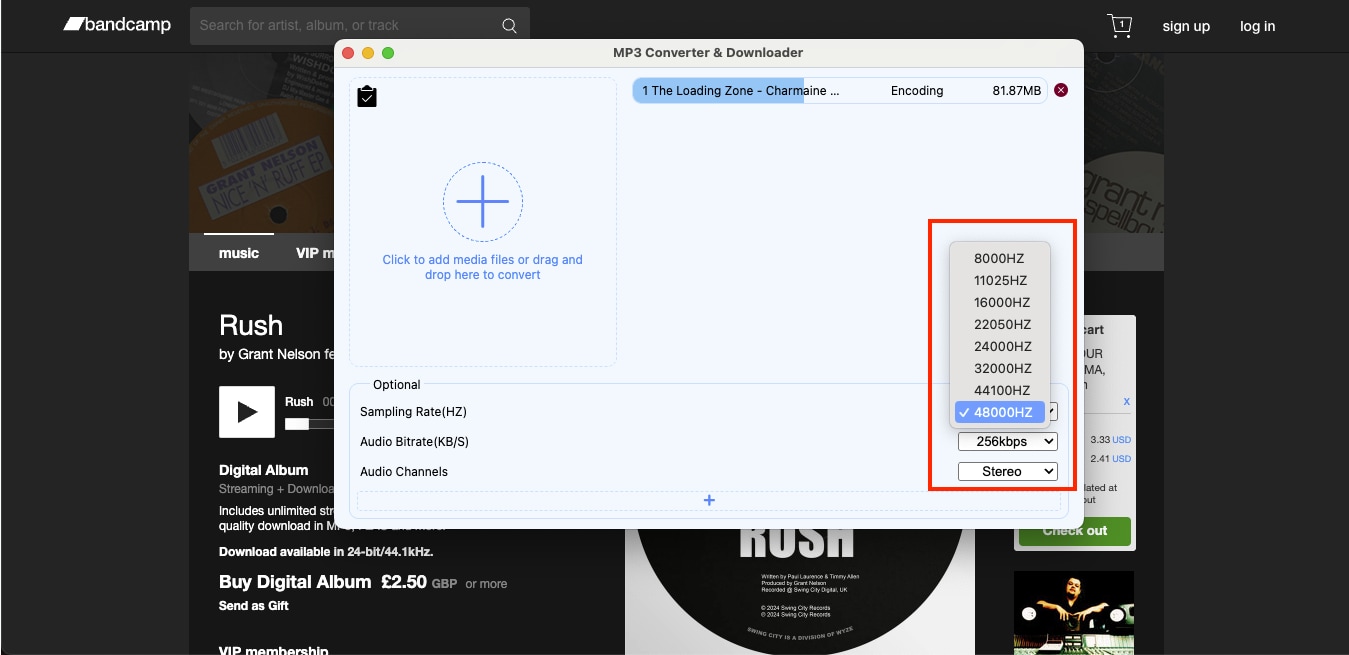 mp3 converter and downloader import file