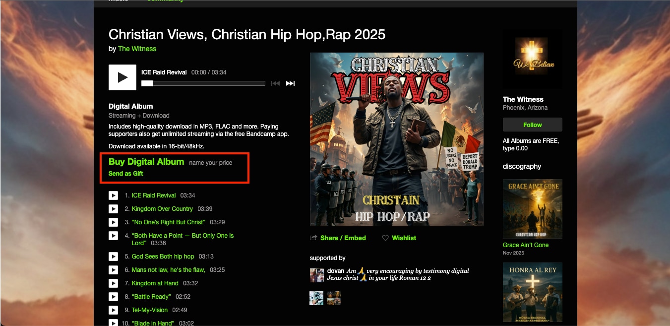 bandcamp buy digital album