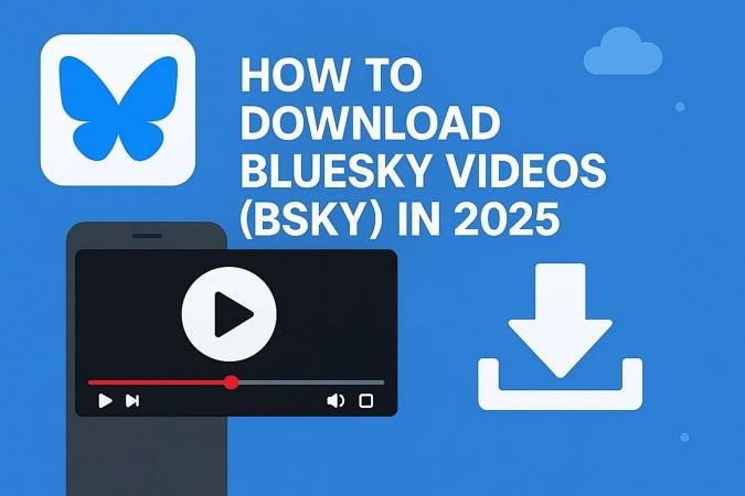 how to download bluesky videos