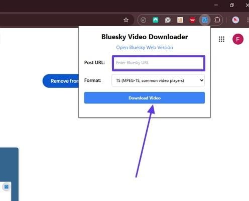 download the bluesky mp4 video