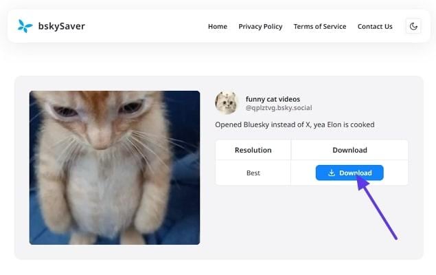 save the bluesky hd file online