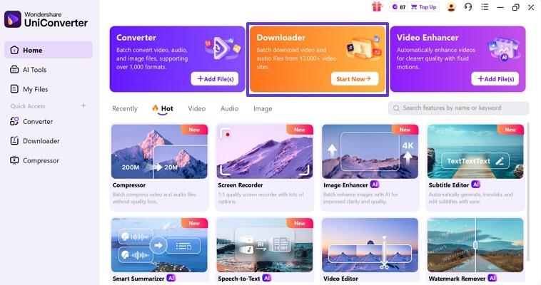 access soundcloud to mp4 downloader uniconverter