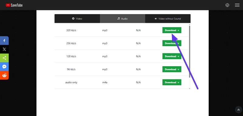 use download button to save