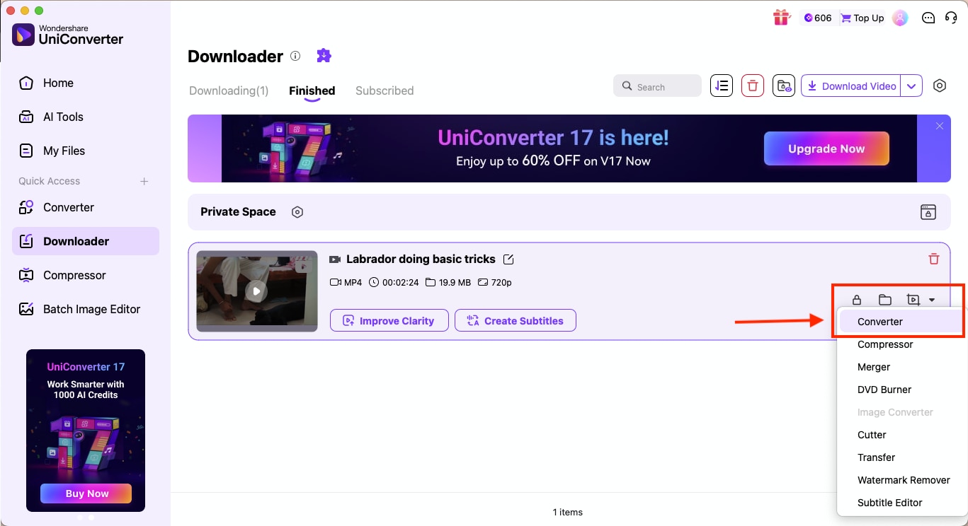 wondershare uniconverter converter