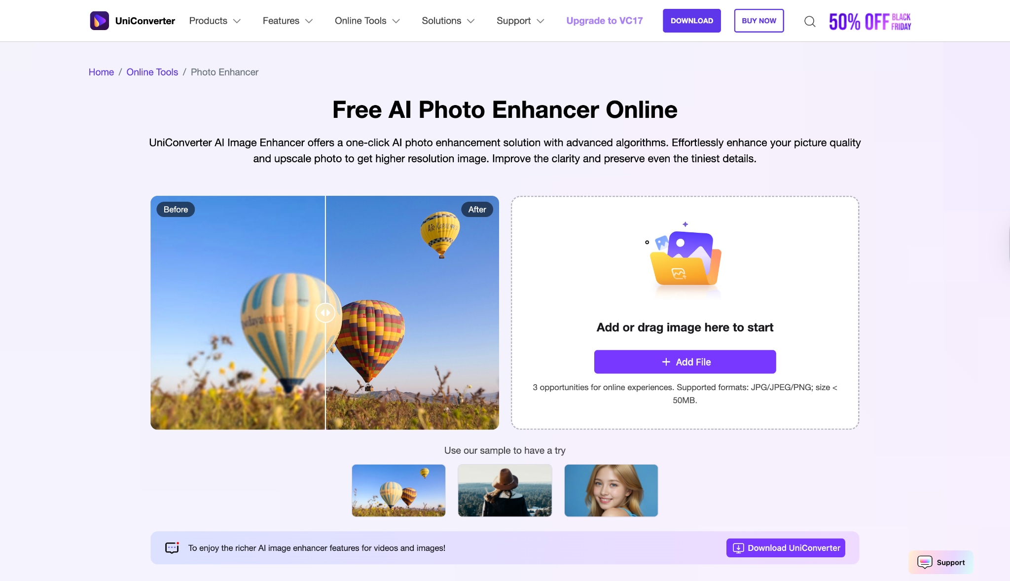 wondershare uniconverter interface
