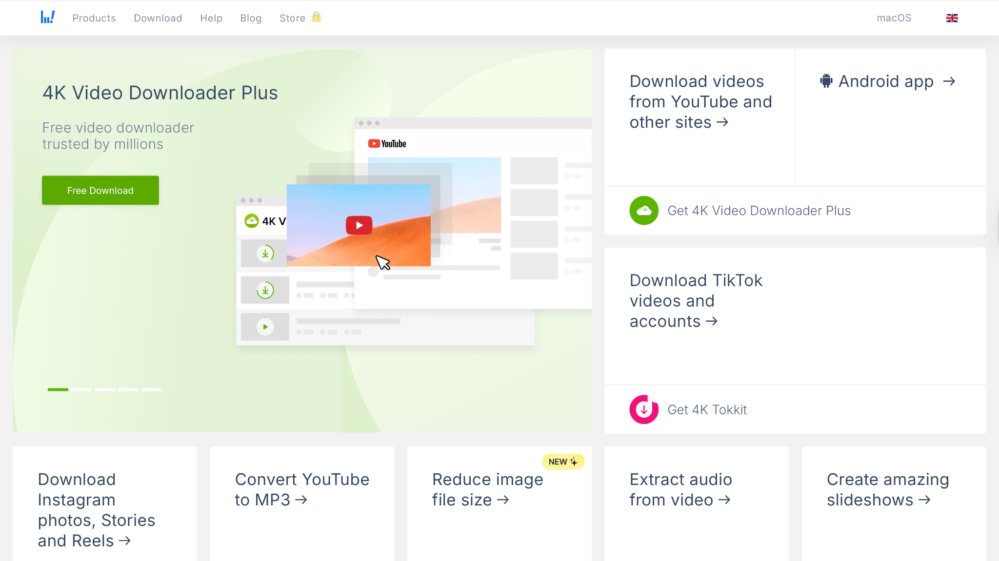4k video downloader interface
