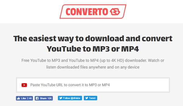 converto.io interface