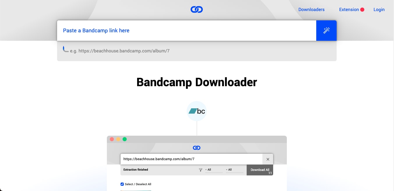 locoloader bandcamp album downloader 