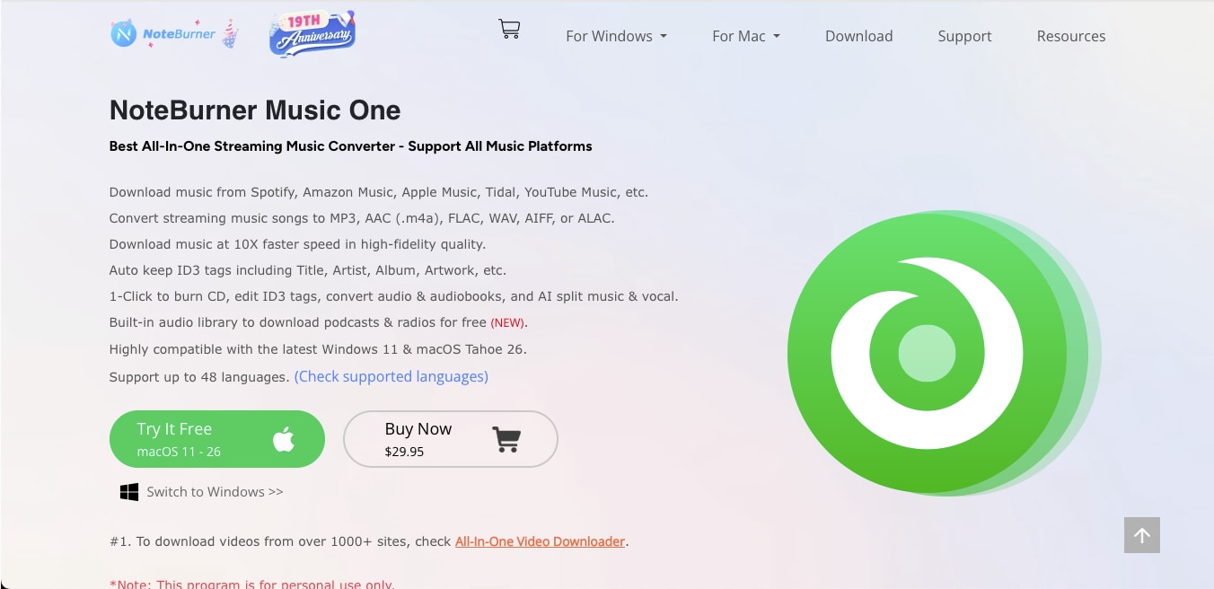 noteburner music one bandcamp album downloader