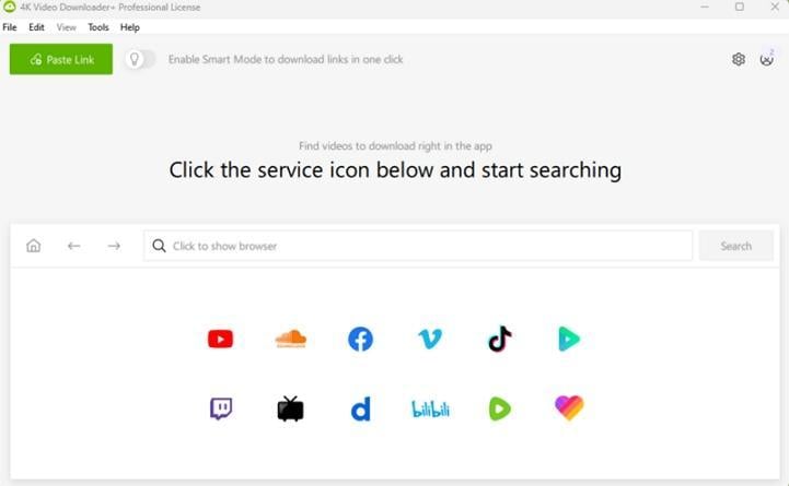 try pc software 4k video downloader