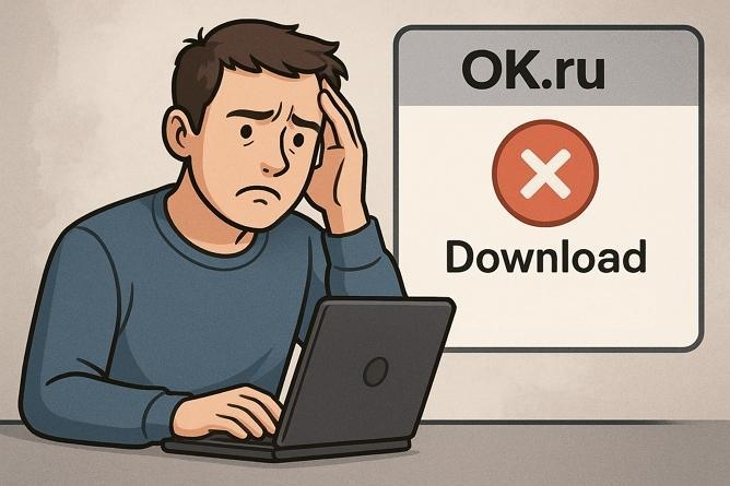 why users can’t download ok videos