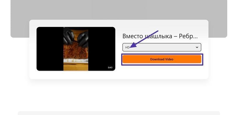 choose quality download ok video