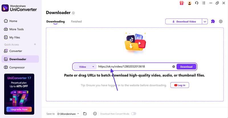 paste ok ru to mp4 url