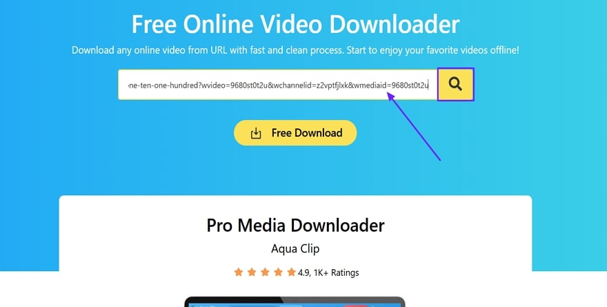 paste wistia video link aquapp