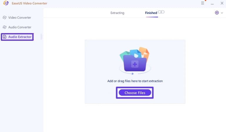 access audio extractor to insert video