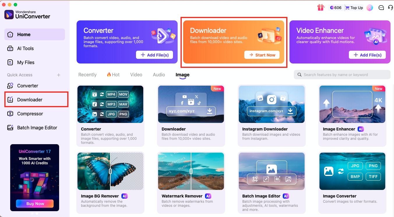 wondershare uniconverter downloader