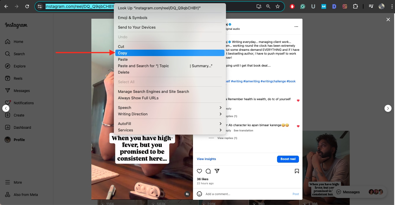 savevidnet copy link
