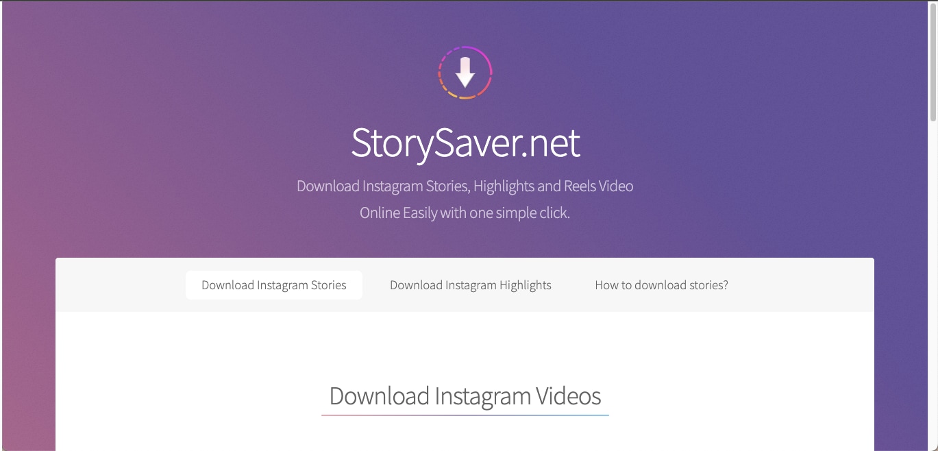 storysavernet saving instagram stories in 4k