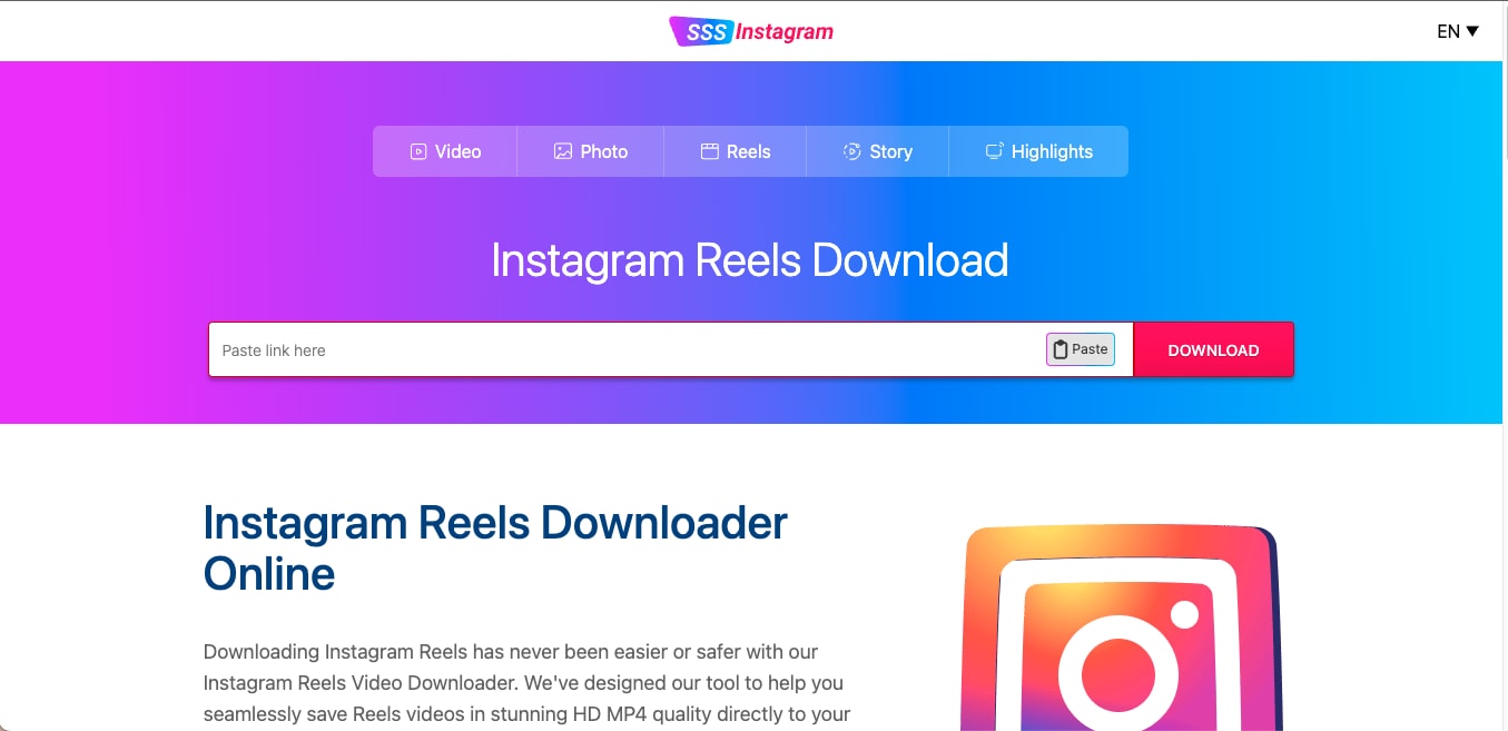 sssinstagram instagram reels download