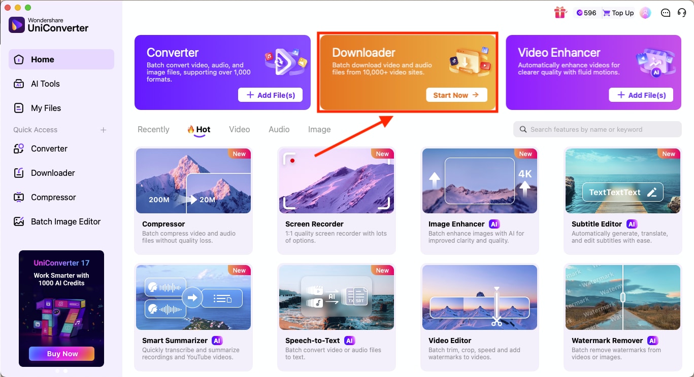 wondershare uniconverter ig reels downloader 4k