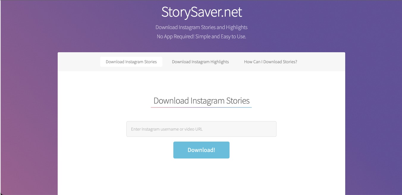 storysaver download instagram story 4k online