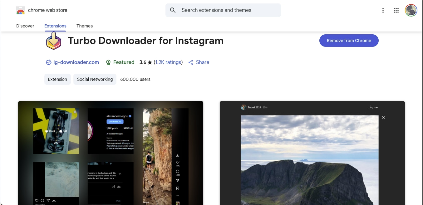 turbo downloader for instagram video download 4k