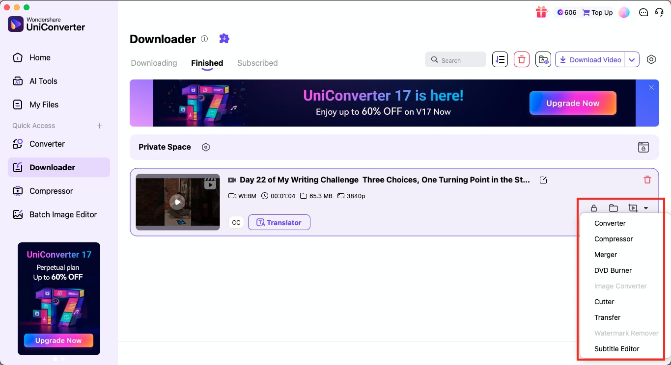 wondershare uniconverter download