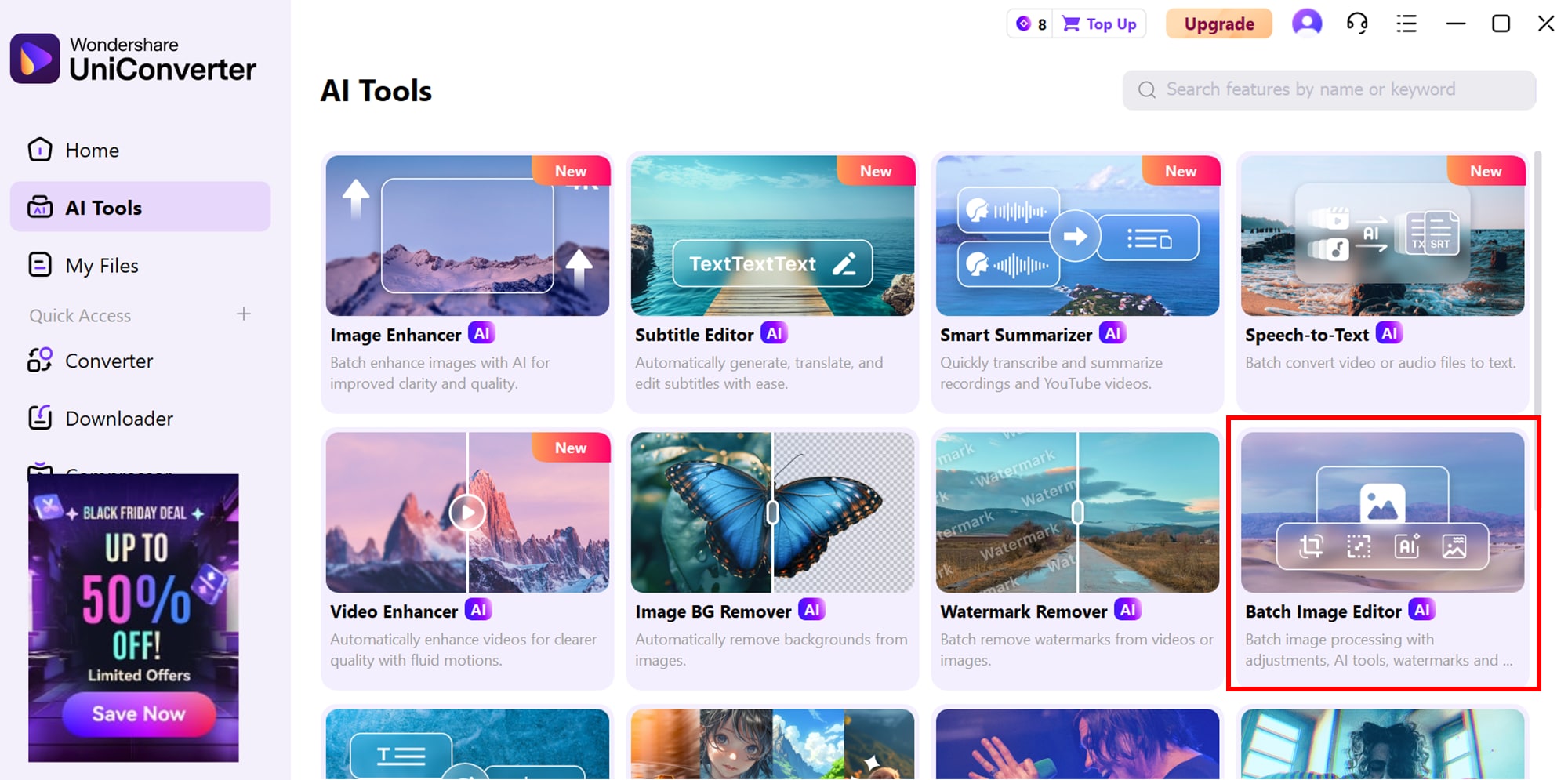 access batch image editor