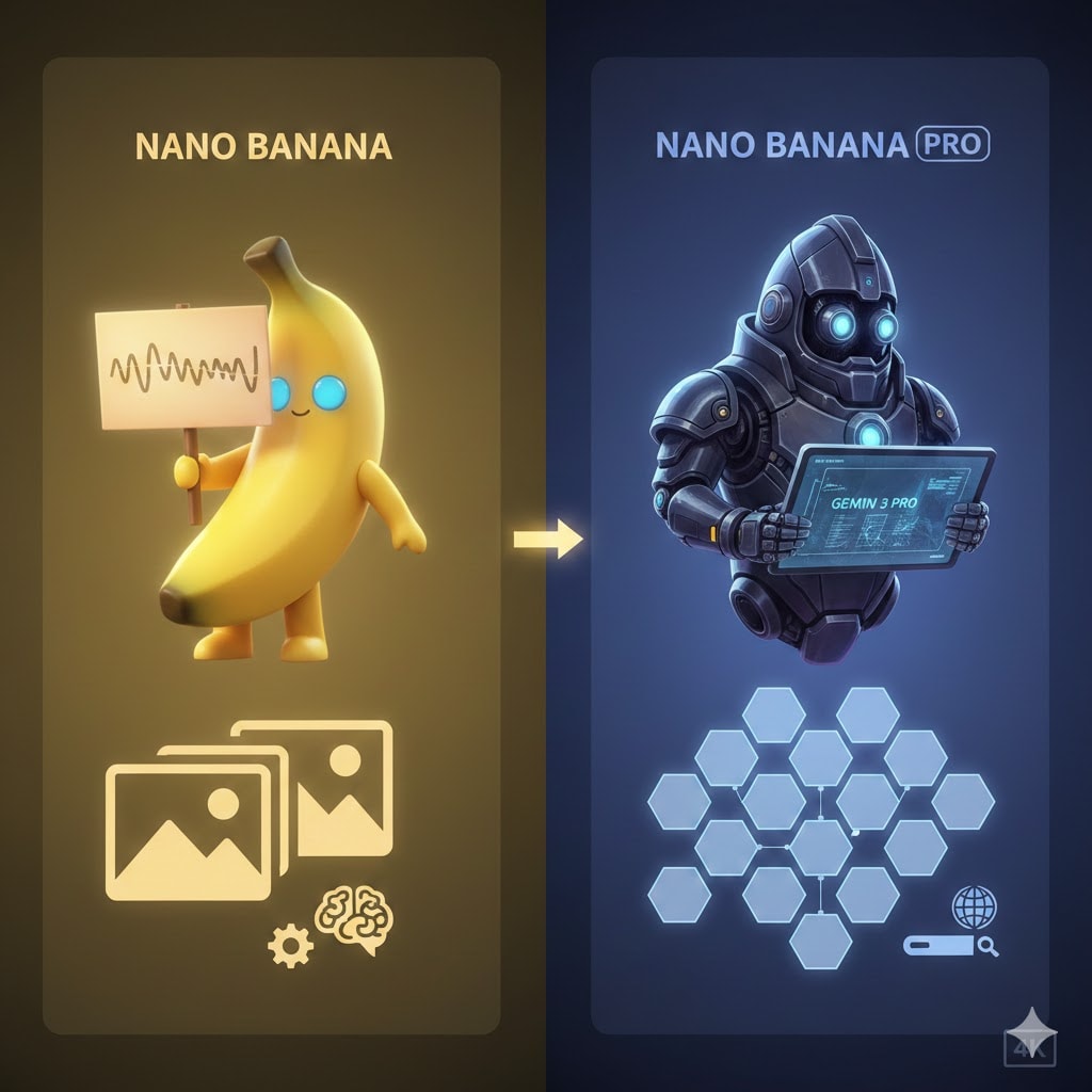 nano banana vs nano banana pro
