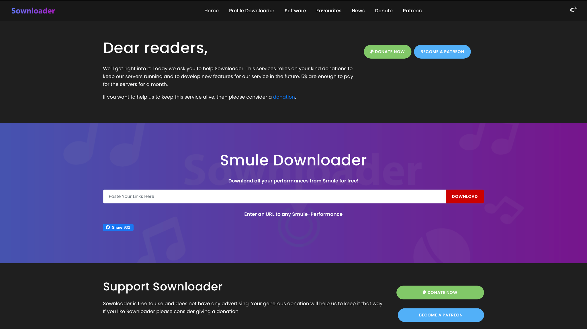 sownloader interface