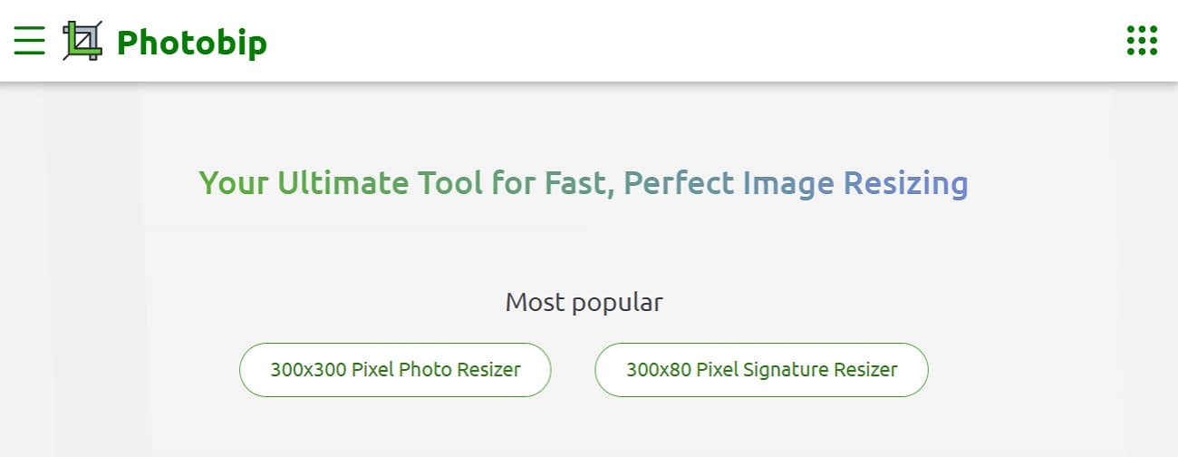 photobip photo resizer 300x80