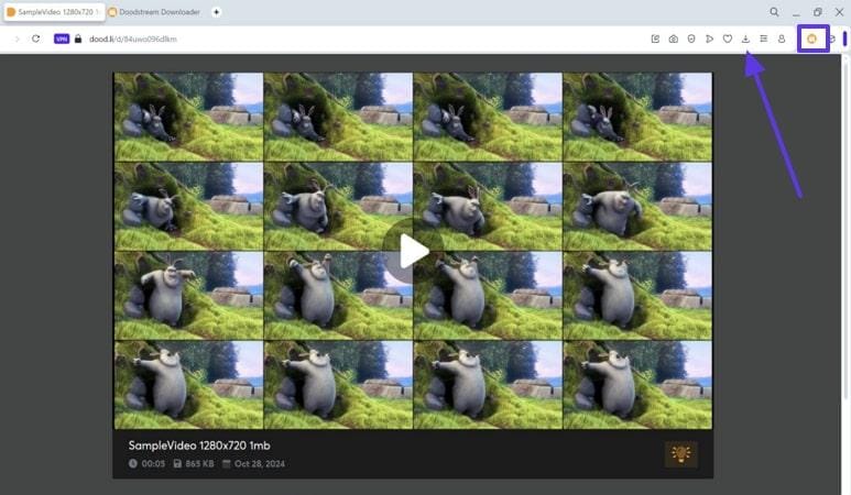 download dood video extension