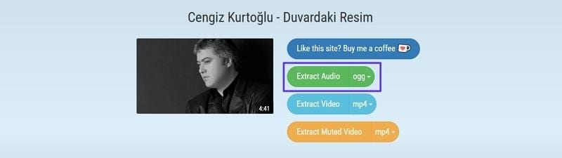 extract audio as ogg