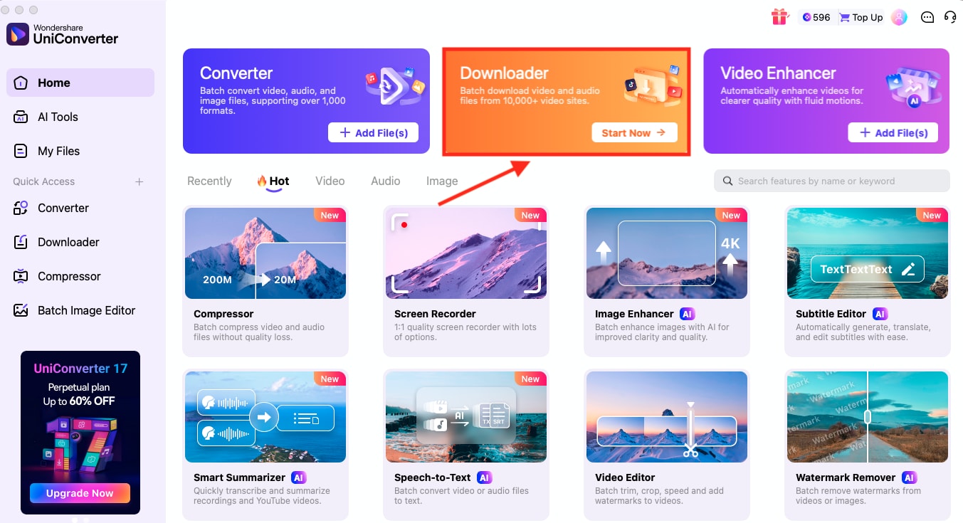 wondershare uniconverter downloader
