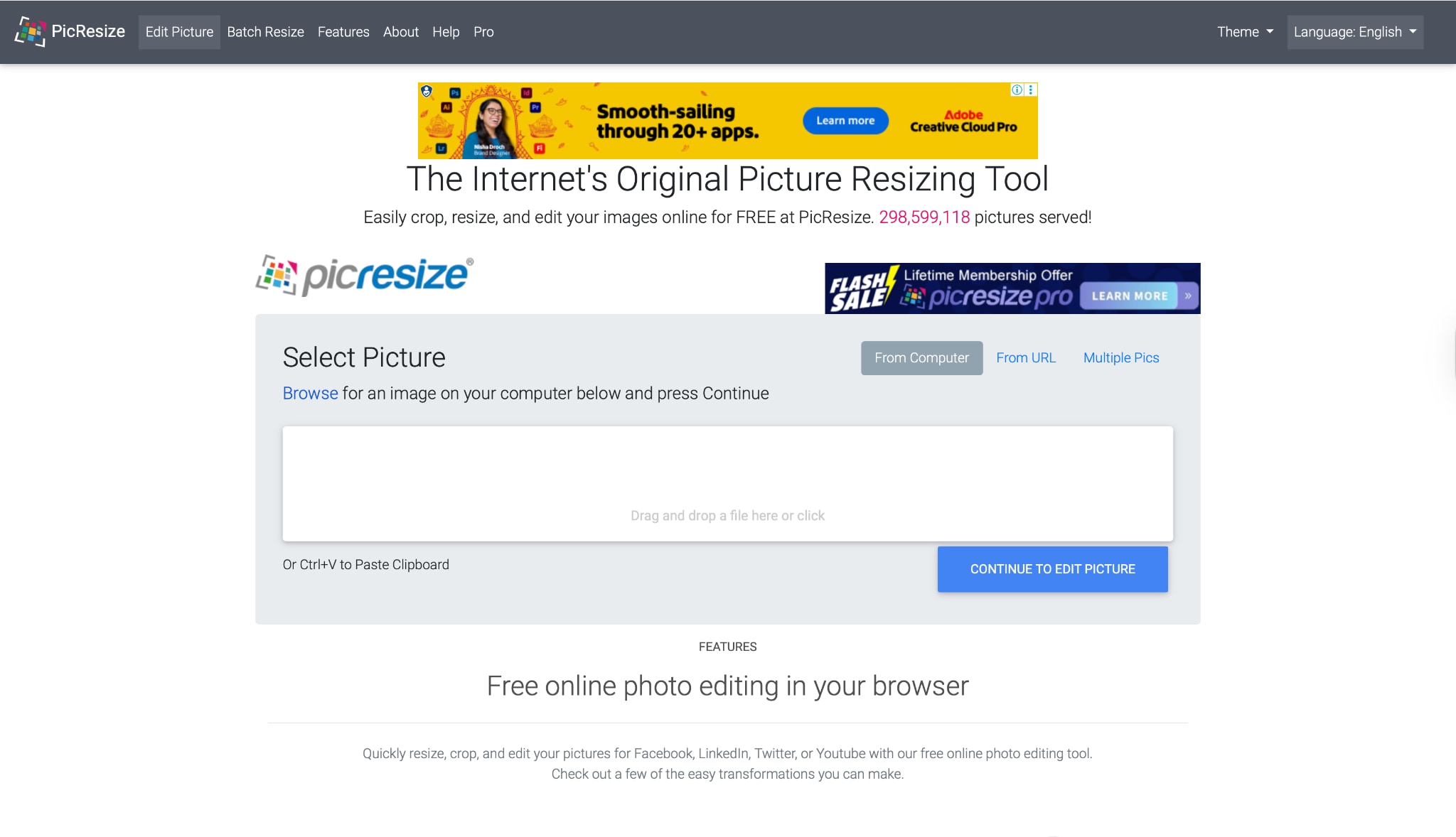 picresizer homepage
