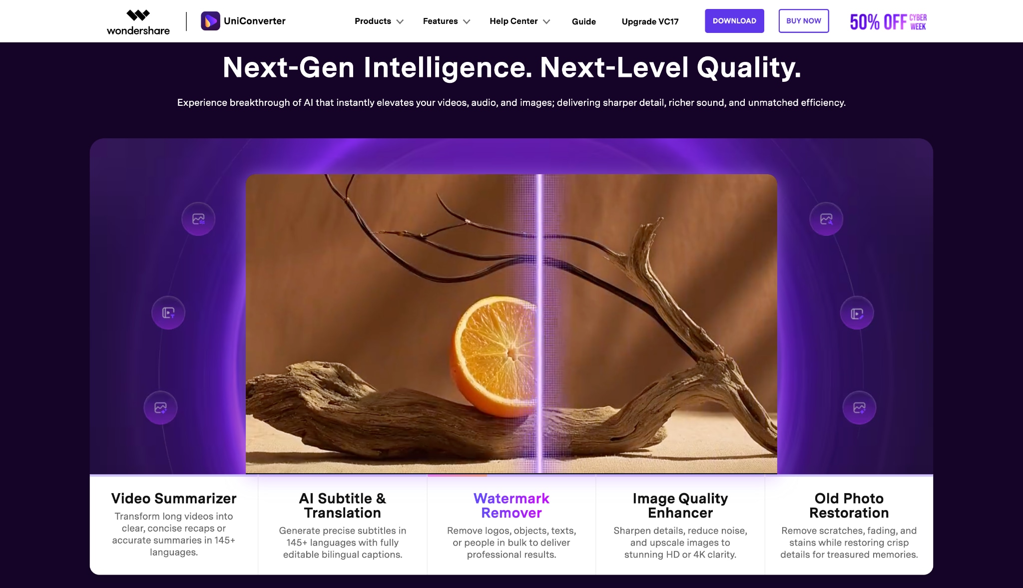 wondershare uniconverter watermark remover