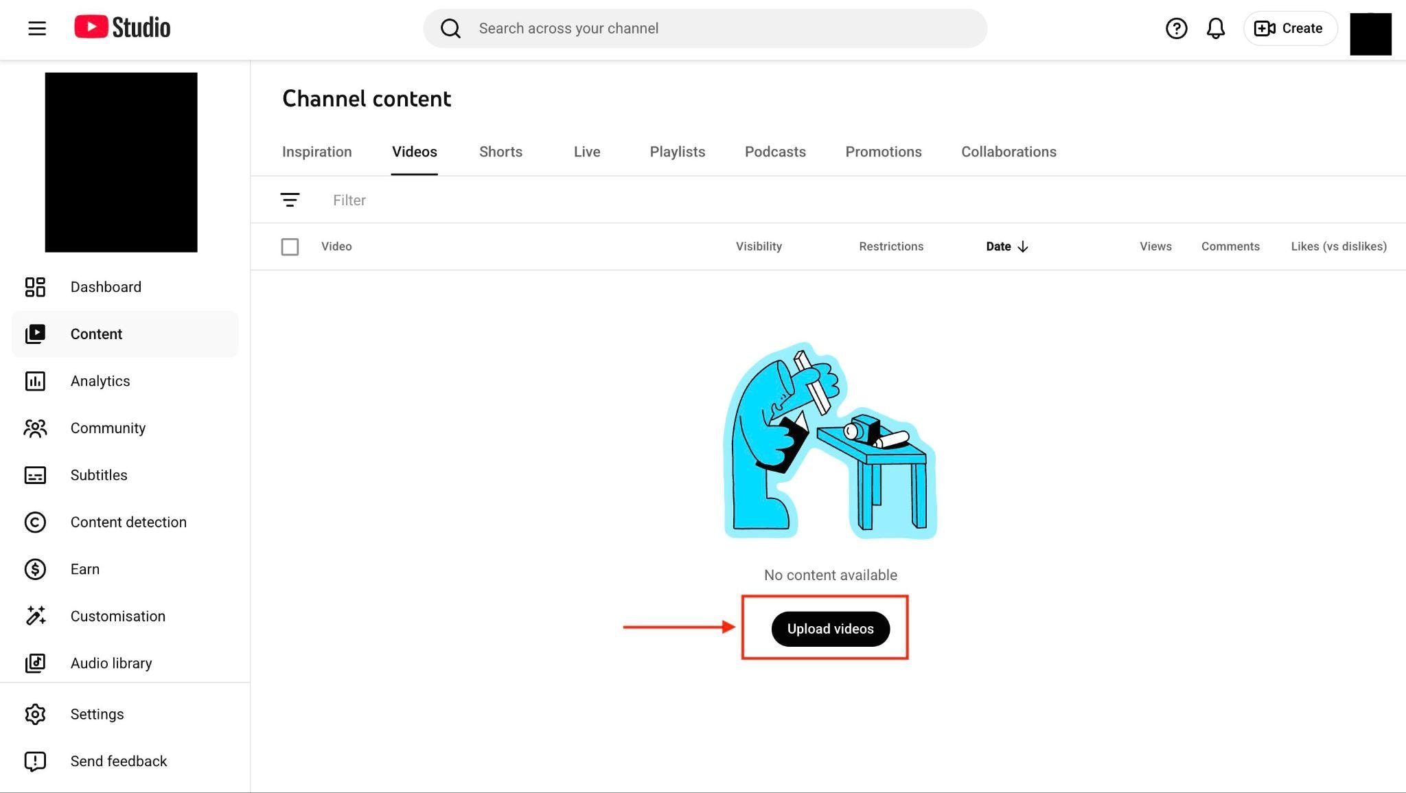 youtube shorts upload video
