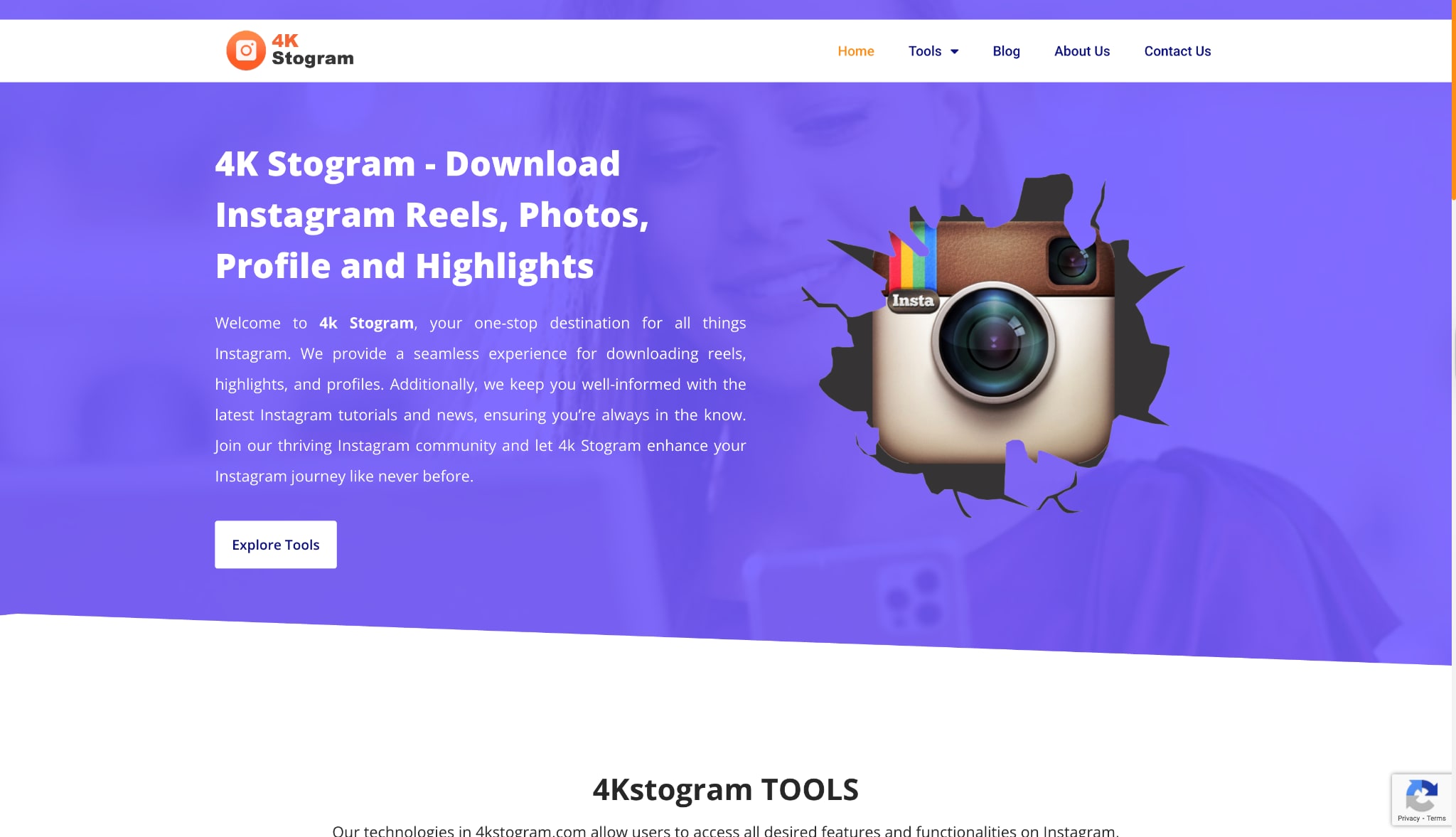 4k stogram interface