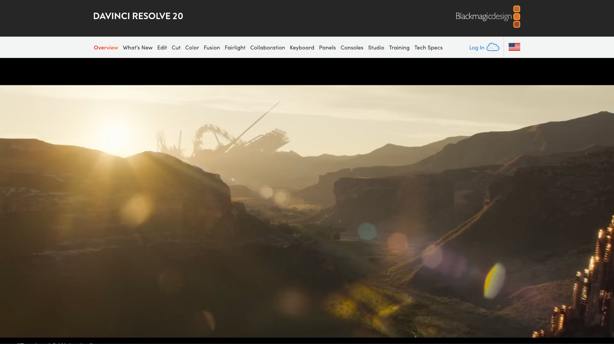 davinci resolve homepage