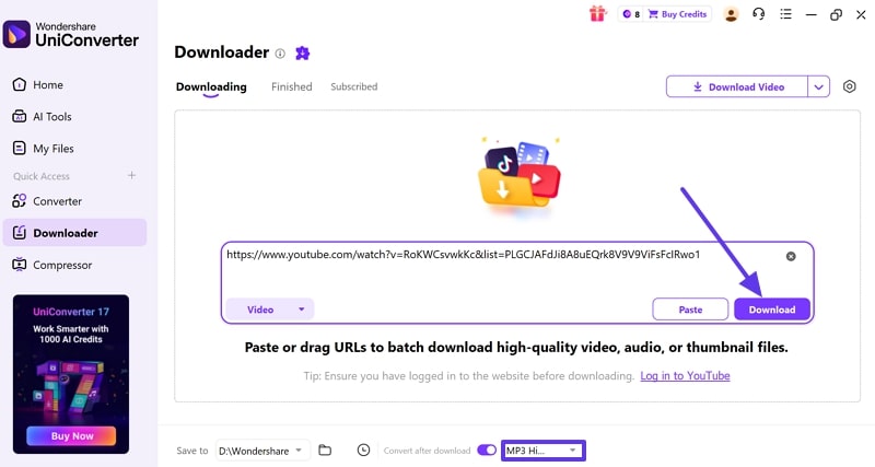 add url click download to batch download