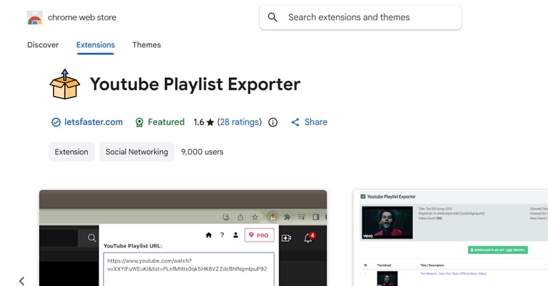 youtube playlist to mp3 downlaoder extension