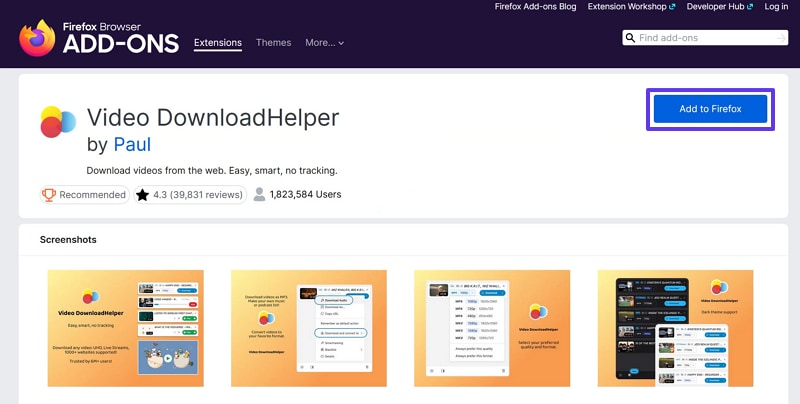 add video downloadhelper yt to flac