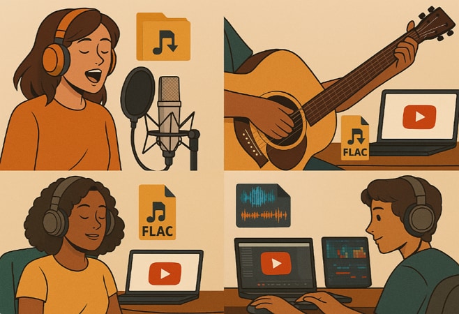 best use cases youtube to flac