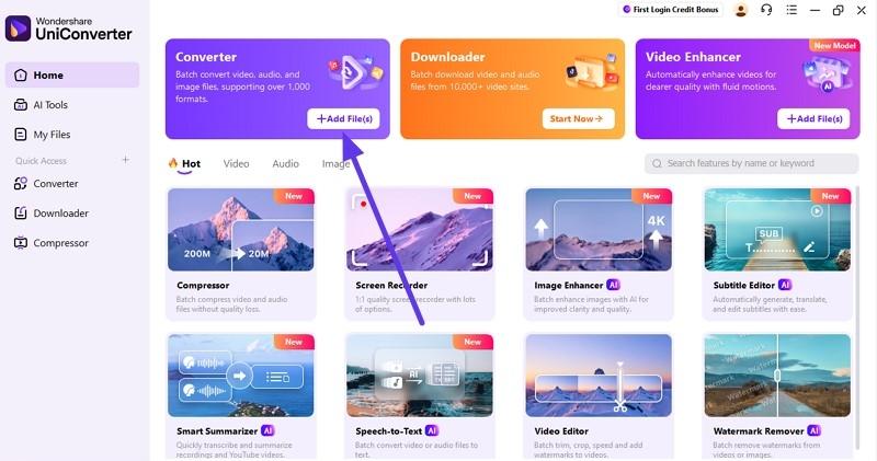 add files youtube to mov 4k conversion