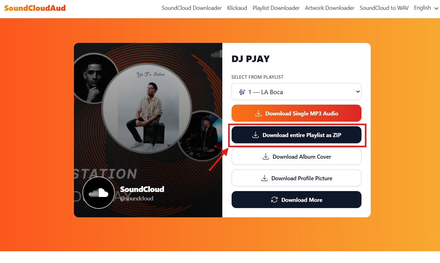 download soundcloud playlist