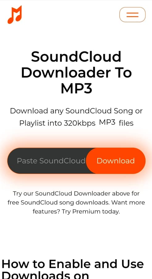 musicverter homepage