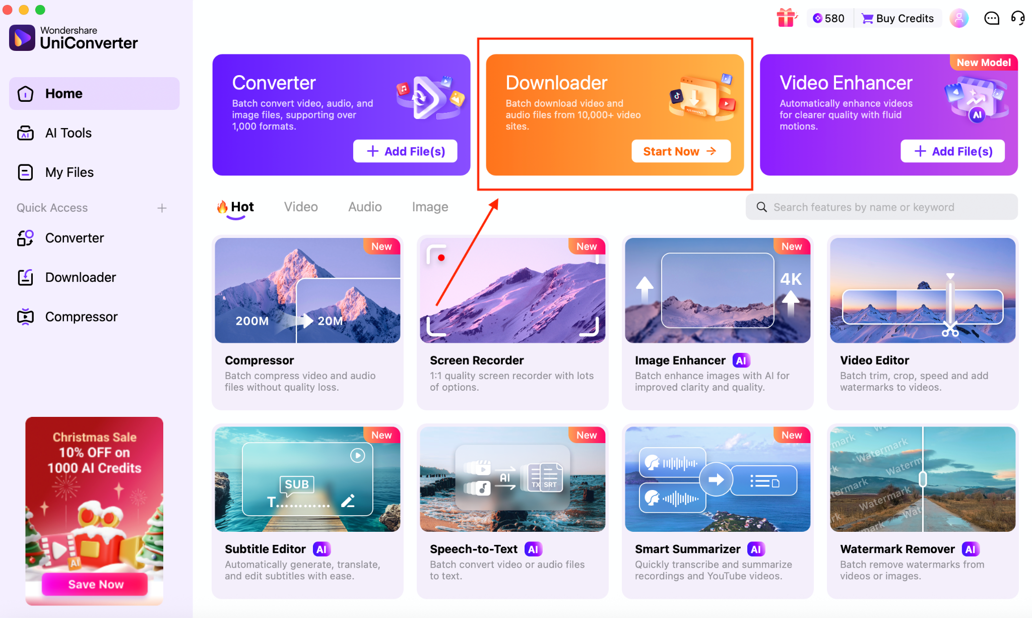 wondershare uniconverter downloader