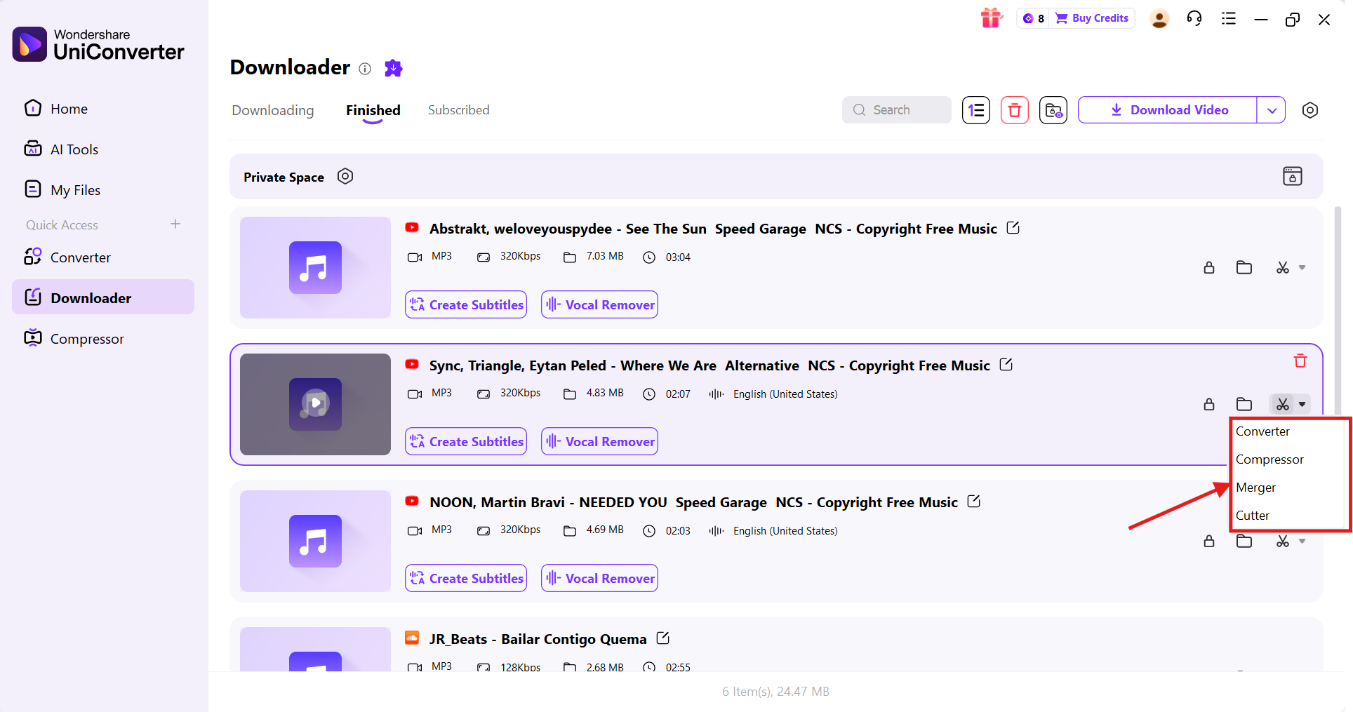 wondershare uniconverter edit video